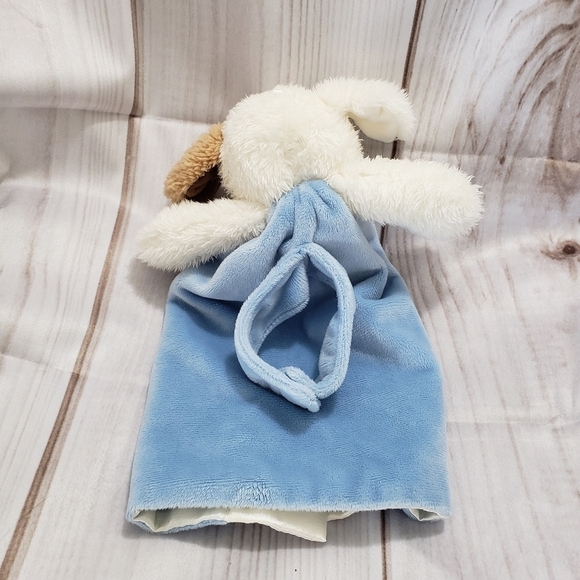 Bunnies By The Bay Best Friend Skipit Bye Bye Buddy Puppy Dog Lovey Satin Velour - Picture 5 of 8